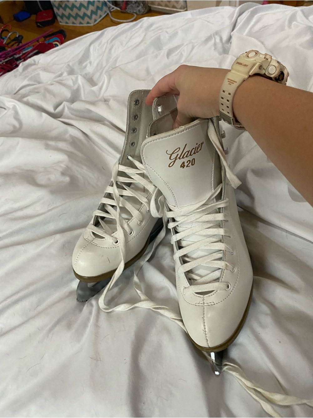 JACKSON Glacier 420 Women’s White Figure Skates